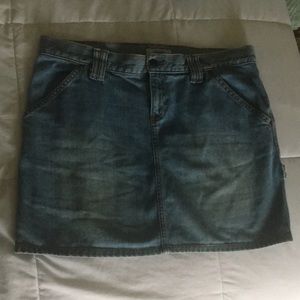 Womens jean skirt